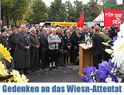 Oktoberfest: Gedenkfeier der Opfer des Wiesn – Attentats am 26. September 2010 (Foto: Martin Schmitz()